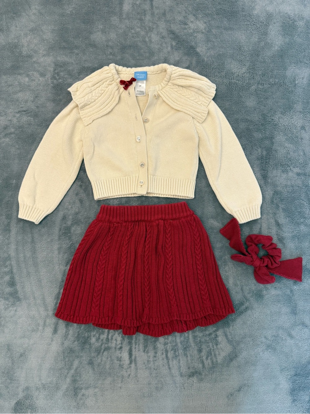 Draper James Cardigan and Skirt